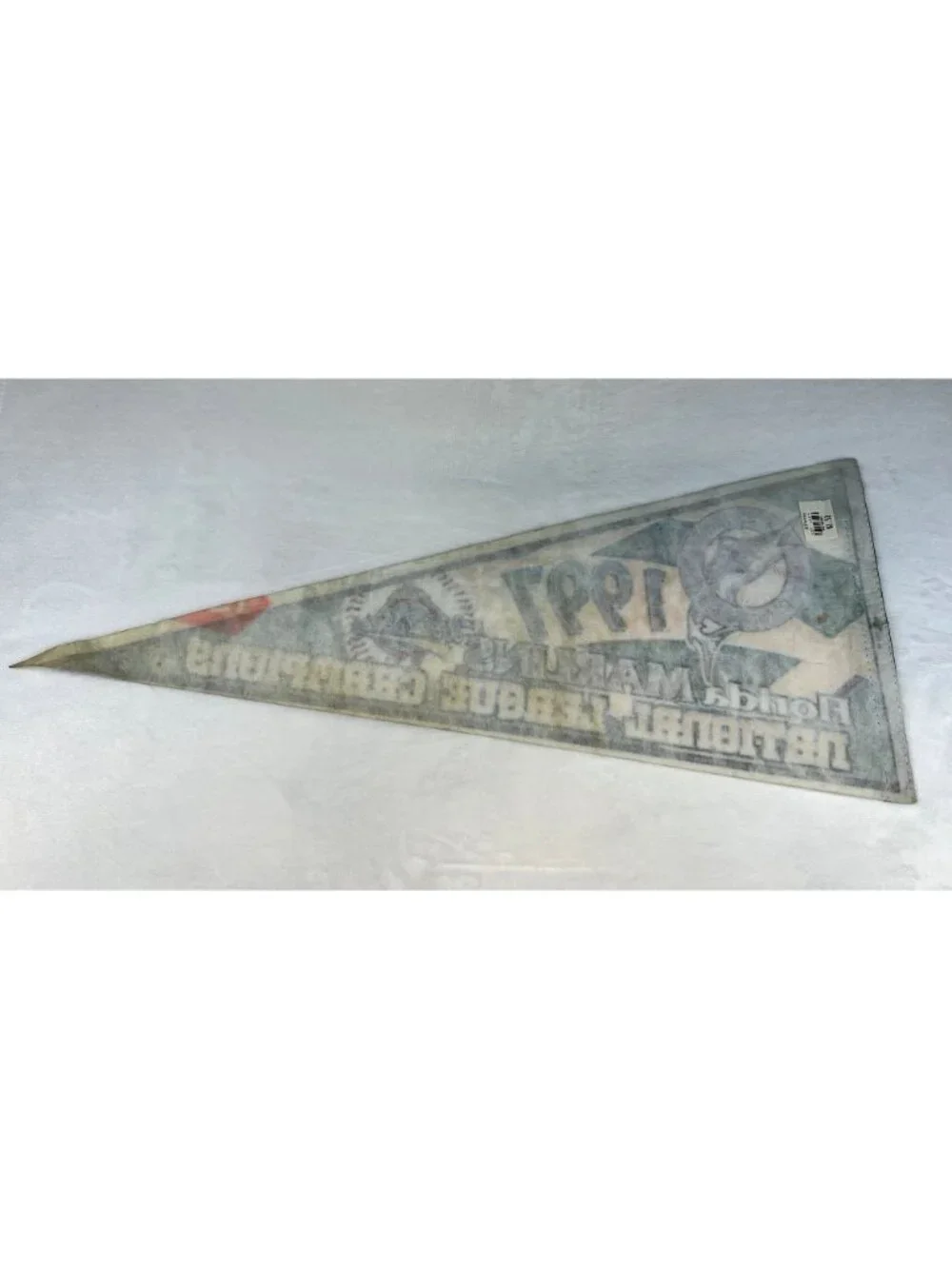 Vintage 1997 Florida Marlins National League Champions World Series pennant